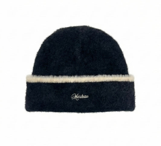 "Live our life" Mohair beanie